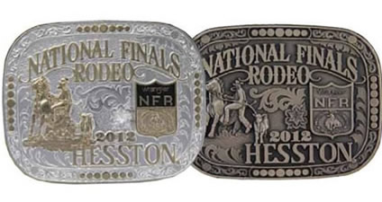 2012 Hesstons - Gold and Silver and Brass buckles