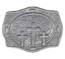 three crosses buckle