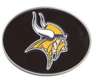 Minnesota Vikings buckle black background