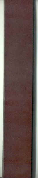 Chocolate Plain Leather Belt
