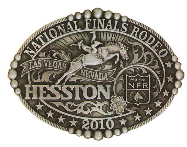 Hesston National Finals Rodeo Belt Buckles