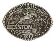 2010 Hesston NFR Buckle, Youth Size
