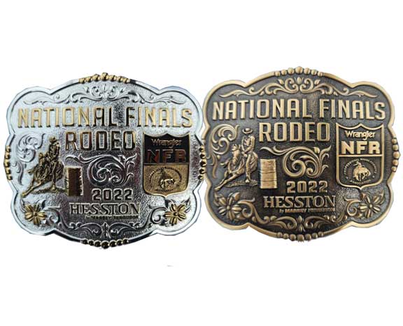 2022 Hesston National Finals Rodeo Belt Buckle – Schmidt & Sons, Inc