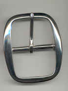 Chrome Plate Solid Brass Tongue Buckle