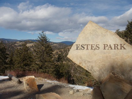 Estes Park Entrance Rock