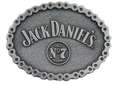 Jack Daniel's Buckle with Chain design border