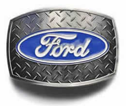 Ford Diamondplate design buckle